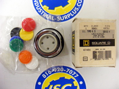 <B>Square D - </B>9001-KR3U Universal Push Button